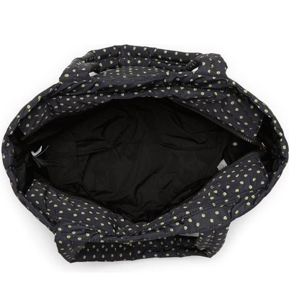 Marc Jacobs medium black and green polka dot tote. - Picture 2 of 5